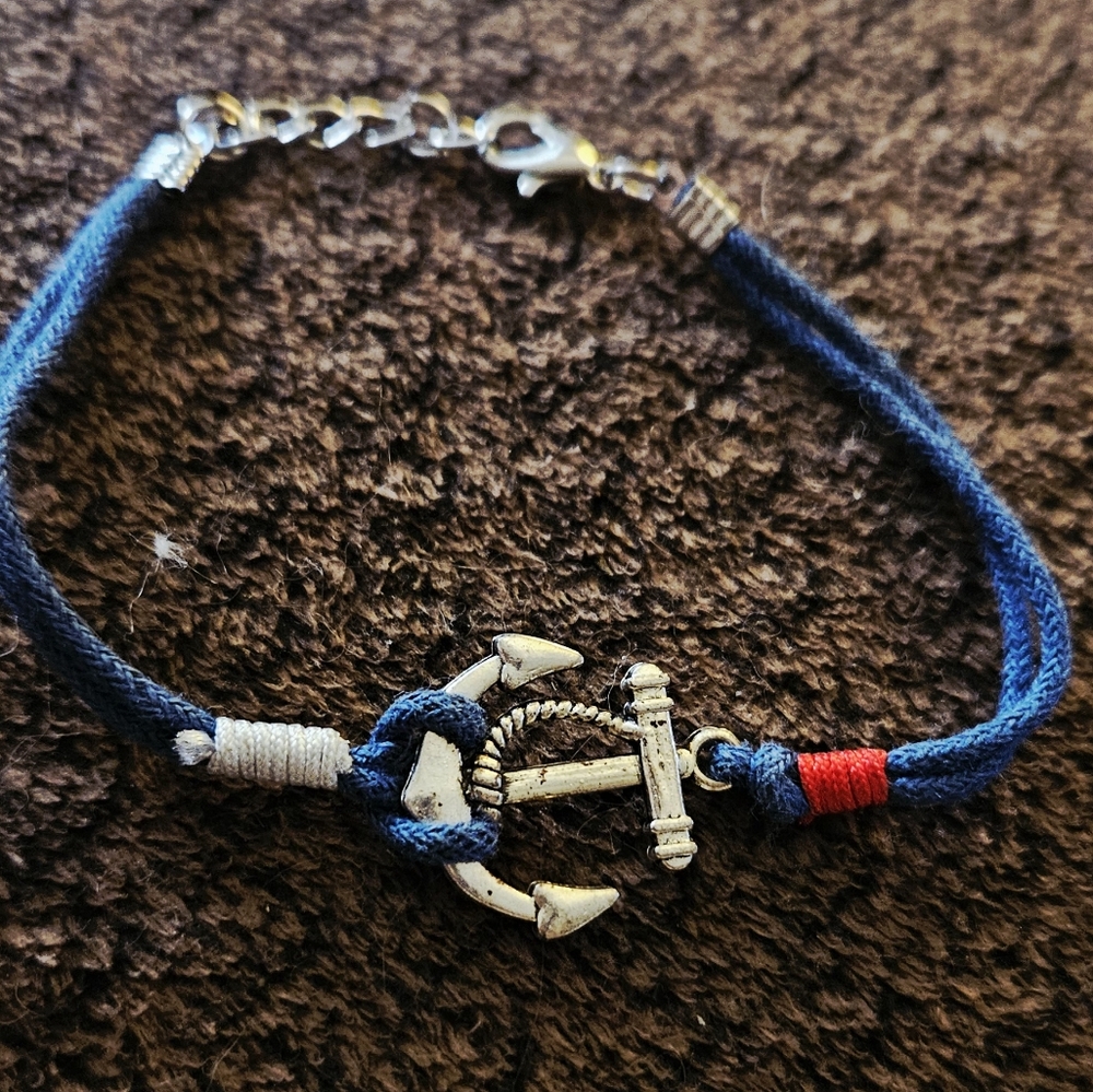 Nautical Anchor Bracelet